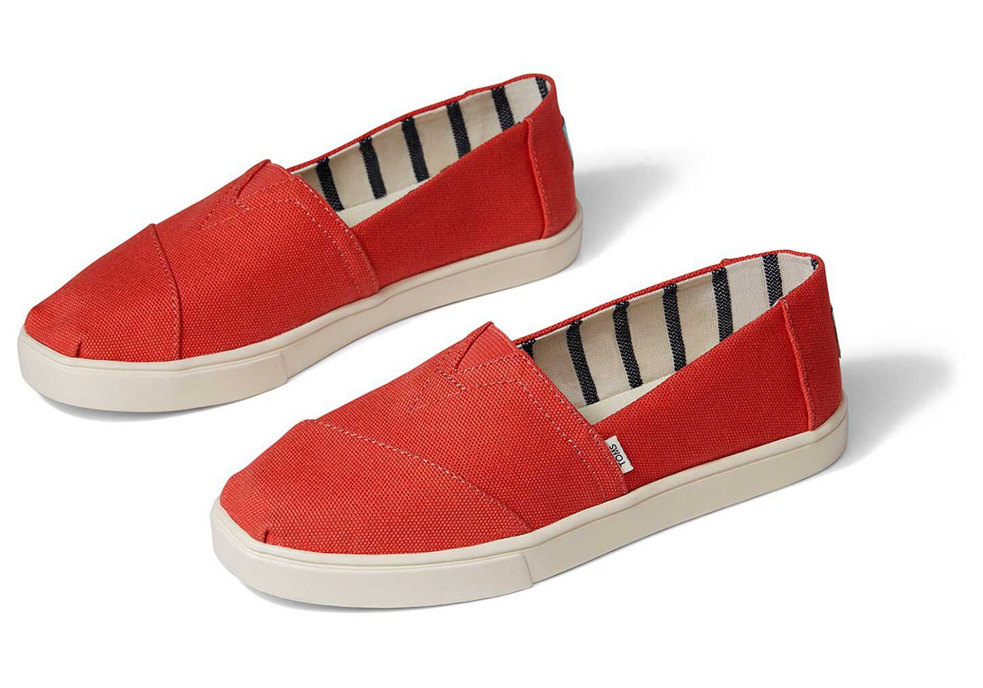 Toms Espadryle Damskie Pomarańczowe - Alpargata Cupsole Slip On - 19VOGJHDR